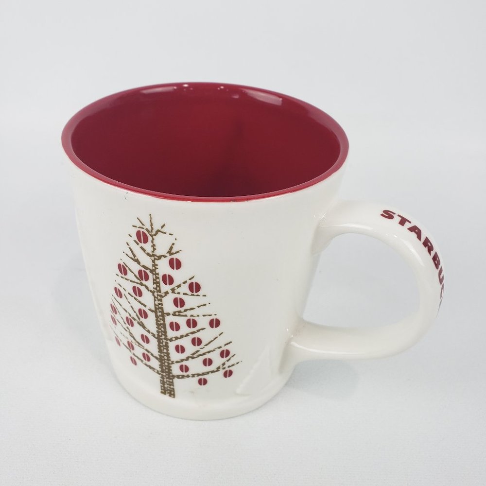 2008 STARBUCKS CHRISTMAS HOLIDAY COFFEE CUP MUG